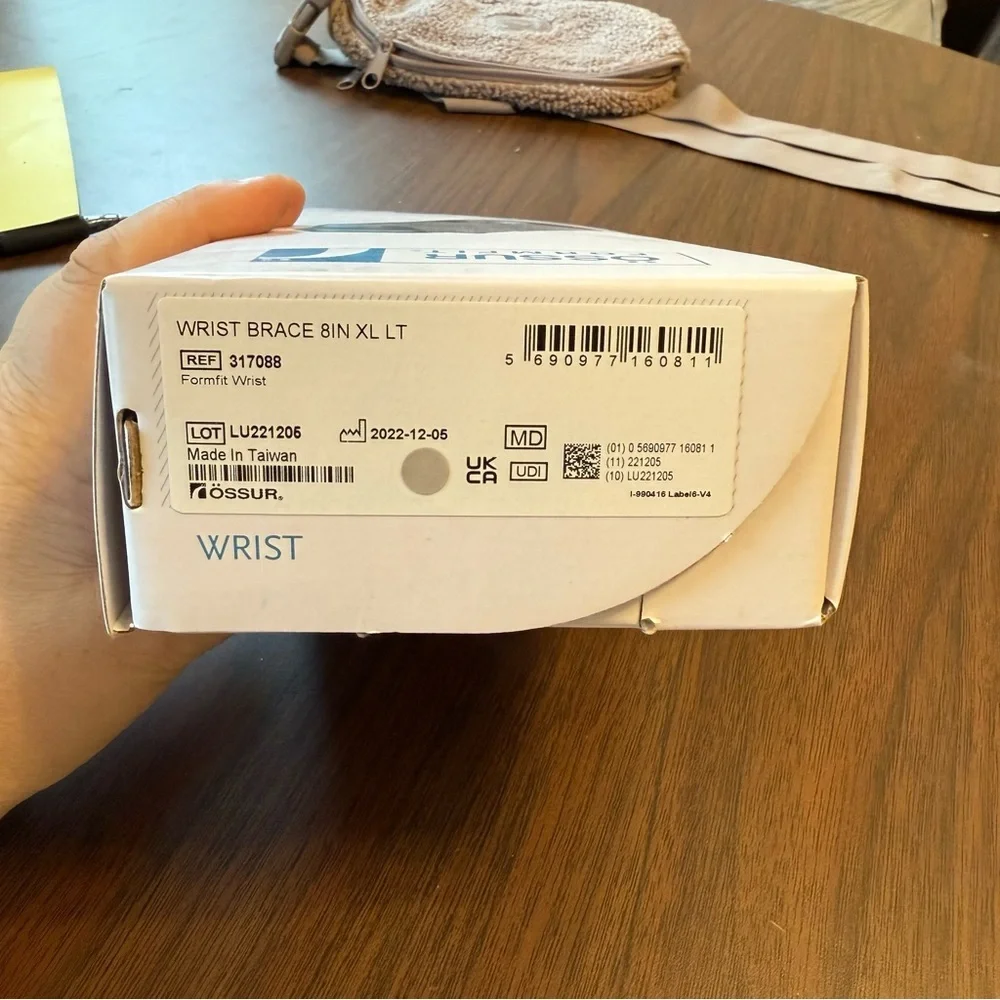 Ossur 317073 FormFit Wrist Brace 8